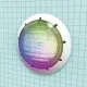 Proiector plat cu LED Gaia RGB, 30W, filet 11/2", GAX30 - CCEI France PK10R102 – imaginea 3