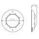 Proiector plat cu LED RGB, 15W, cu telecomanda si suport de prindere pentru beton - AstralPool 71744 – imaginea 5
