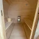 Sauna uscata exterioara din lemn de brad, diferite dimensiuni, Colectia Elysium – imaginea 3