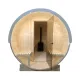 Sauna uscata exterioara din lemn de brad, diferite dimensiuni, Colectia Luxuria – imaginea 1