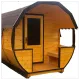Sauna uscata exterioara din lemn de brad, diferite dimensiuni, Colectia Vitality – imaginea 2