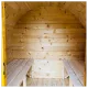 Sauna uscata exterioara din lemn de brad, diferite dimensiuni, Colectia Vitality – imaginea 3