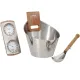 Set 3 accesorii din inox pentru sauna uscata - Harvia – imaginea 1