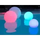Sfera solara luminoasa LED RGB, plutitoare 40 cm Arkema SF400 – imaginea 2